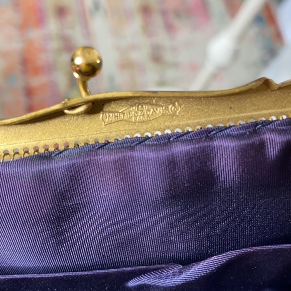 Vintage whiting & Davis mesh clutch - Picture 5 of 7